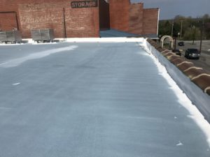 prepping for spray foam roof