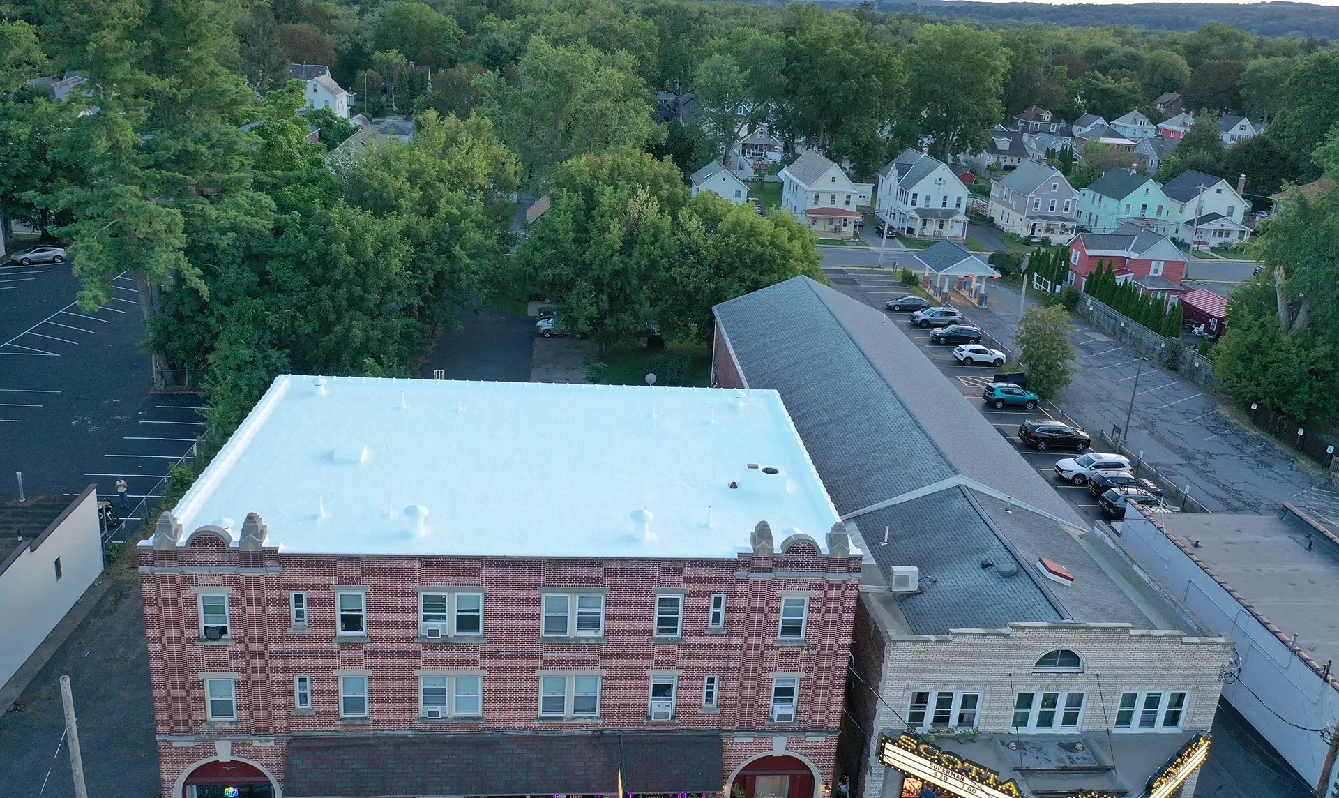 Commercial roof waterproofing and leak repair